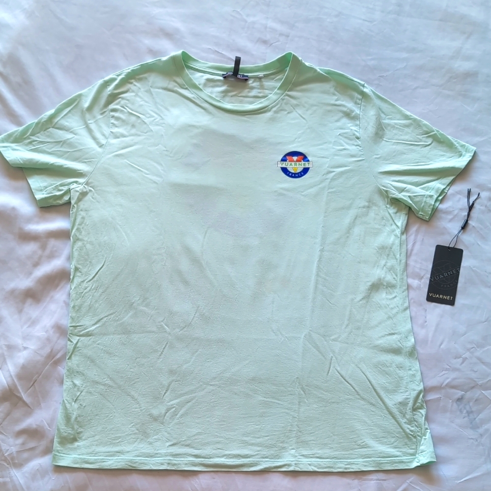 VUARNET Mint Green Short Sleeve Tee xxl